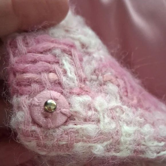 LoveShackFancy Armstrong Coat Pink Hills Tweed. - Picture 11 of 16